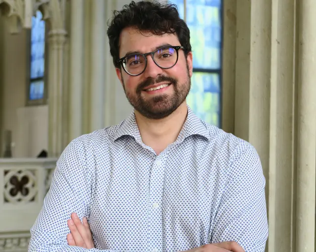 Der Organist Vittorio Vanini spielt im Konzert gemeinsam mit Thorwald Jørgensen Werke von Sweelinck, Bach und anderen | Foto: Marie Dumas