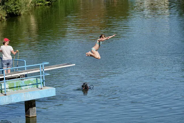 Badefreuden im September.