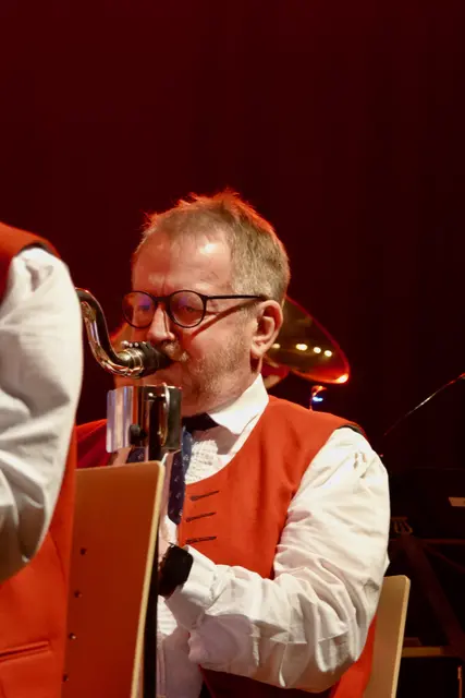 Burkard Meisenzahl in Aktion. 