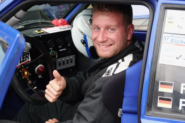 Am Start warten 165 Fahrer auf ihren mehrfachen Auftritt. Einer von ihnen ist Fabio Pegoretti, 26 Jahre alt, aus Eichenbühl. 