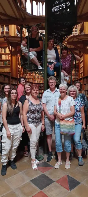 Büchereiteam in der Klosterbücherei Maria Laach | Foto: Bücherei Niedernberg