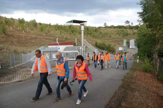 Mit der RTO-Anlage wird Deponiegas in Wärme umgewandelt.
Foto: AWN, Martin Hahn