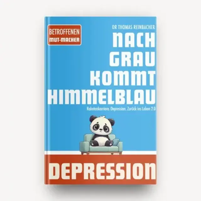 Buch: Nach Grau kommt Himmelblau: Von einer Raketenkarriere in die Depression und zurück ins
Leben 2.0 | Foto: himmelblau.jetzt