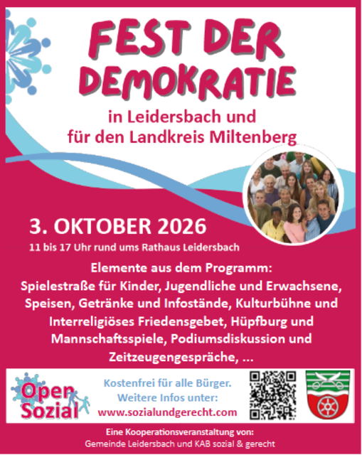 Einladung an alle Bürgerinnen und Bürger im Landkreis Miltenberg. | Foto: Joachim Schmitt