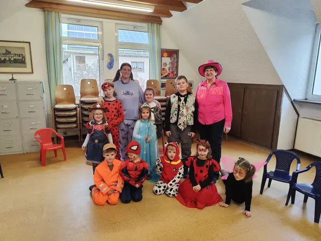 Bei uns im Kinderchor Großheubach wird nicht nur gesungen - wir haben auch Spaß miteinander.