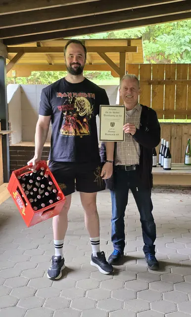 Sonderpreis Meistbeteiligung
Hansa Rostcock 69
Thore Wittor stellv. für die Mannschft | Foto: H.K.