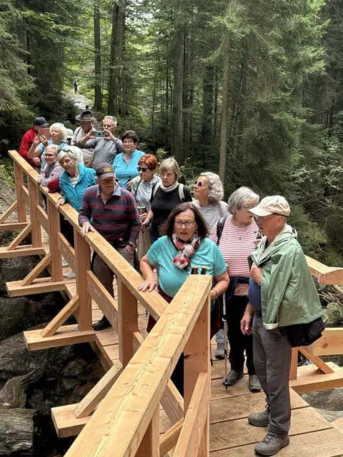 Wilde Wasser Brücke am Hochfall | Foto: Rudolf Günther