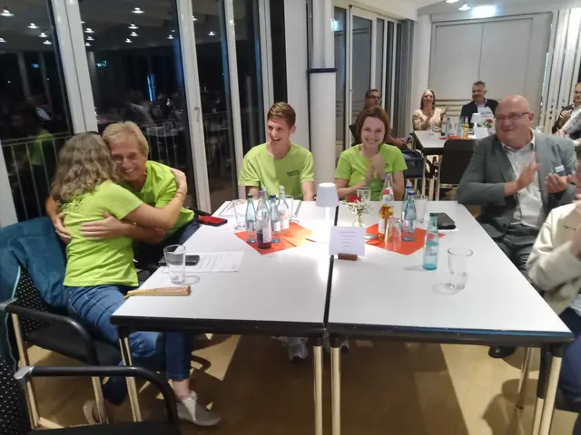 Freude und Überraschung bei den Gewinnern des Publikumspreises.