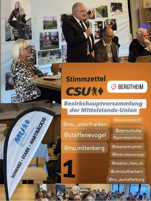 Landesvorsitzender Sebastian Brehm bei seiner Begrüßungsrede  | Foto: Photo: privat 