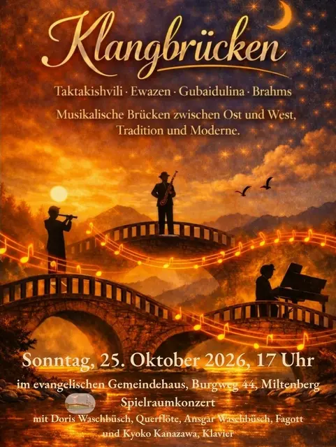 Spielraumkonzert: Klangbrücken  | Foto: Waschbüsch