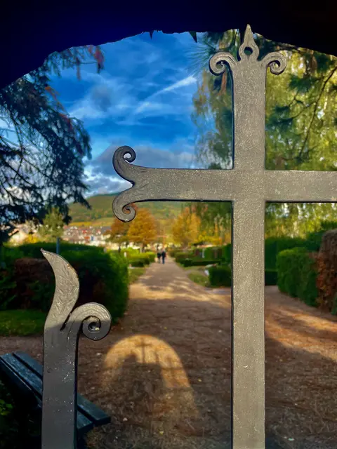Herbst im Miltenberger Hauptfriedhof