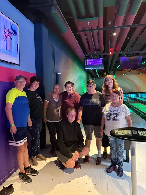 Die Gruppe beim Bowling-Abend | Foto: AWO