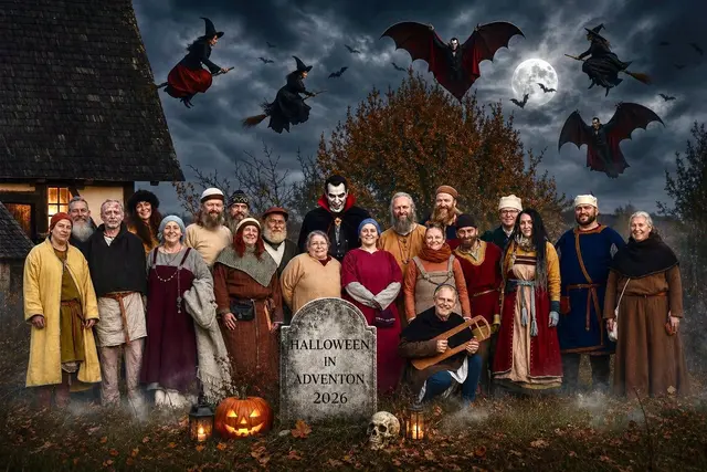 Halloween in Adventon | Foto: Anne Kindgen, per KI nachbearbeitet