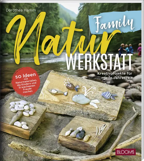 Inspirierende Möglichkeiten für alle Materialien, die man in Wald und Flur findet | Foto: Bloom's Verlag