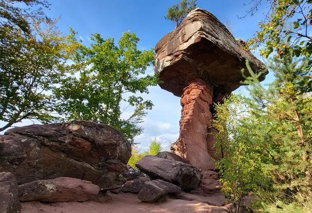 Der Teufelstisch im Pfälzerwald | Foto: Josef Eck