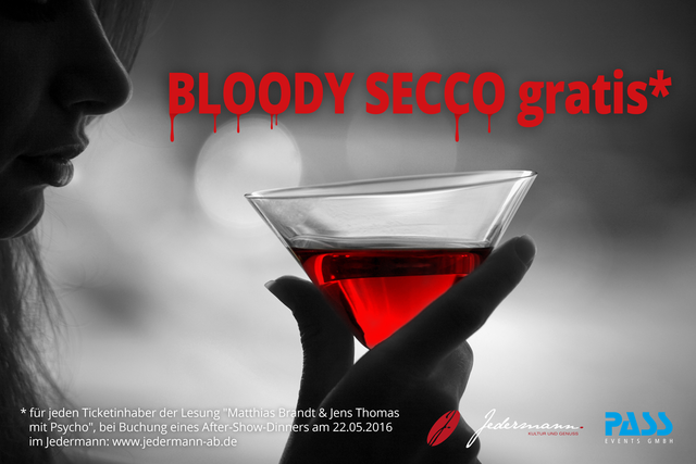 Veranstaltungsoffer - Bloody Secco gratis