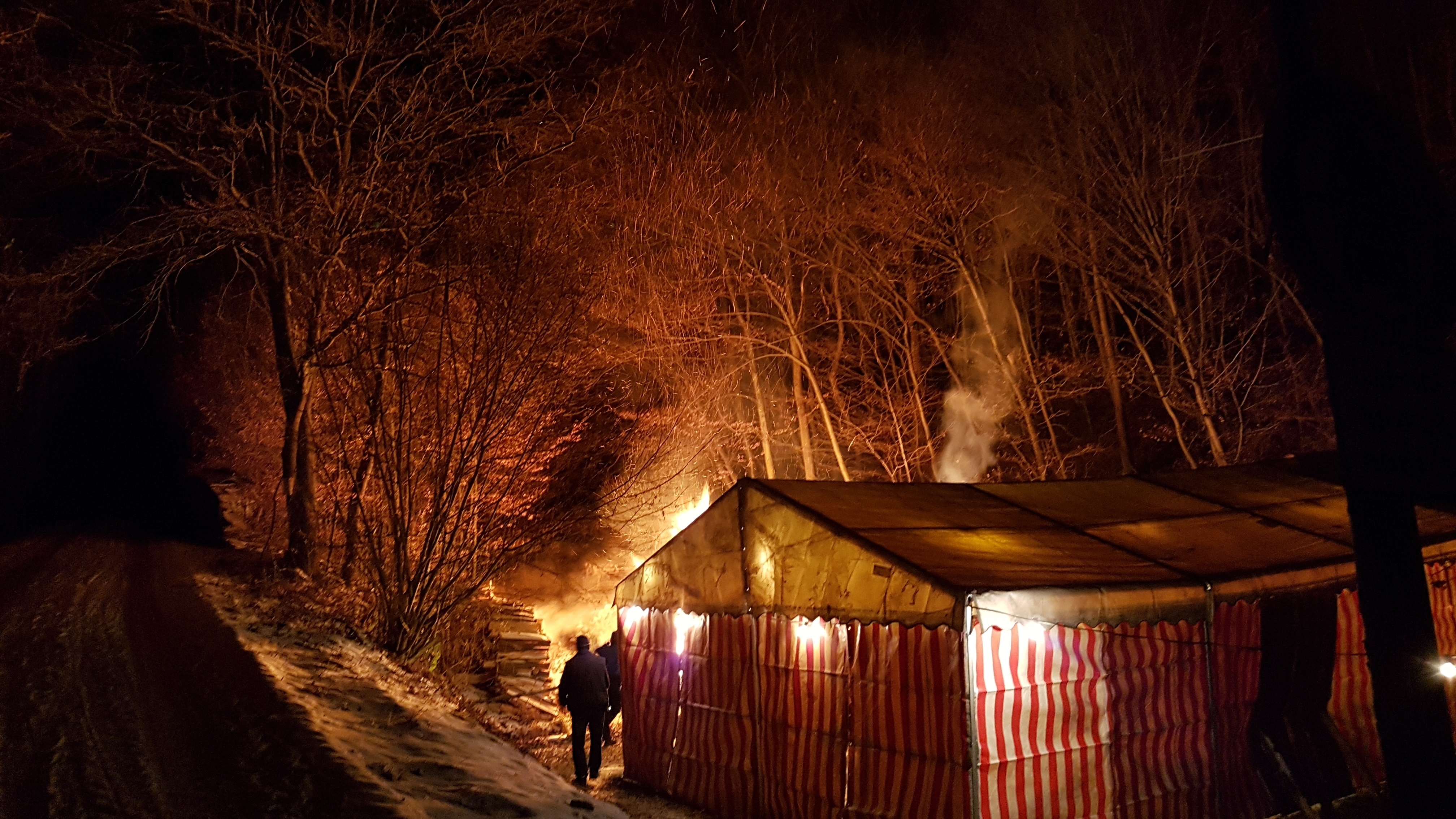 Lagerfeueratmosphäre