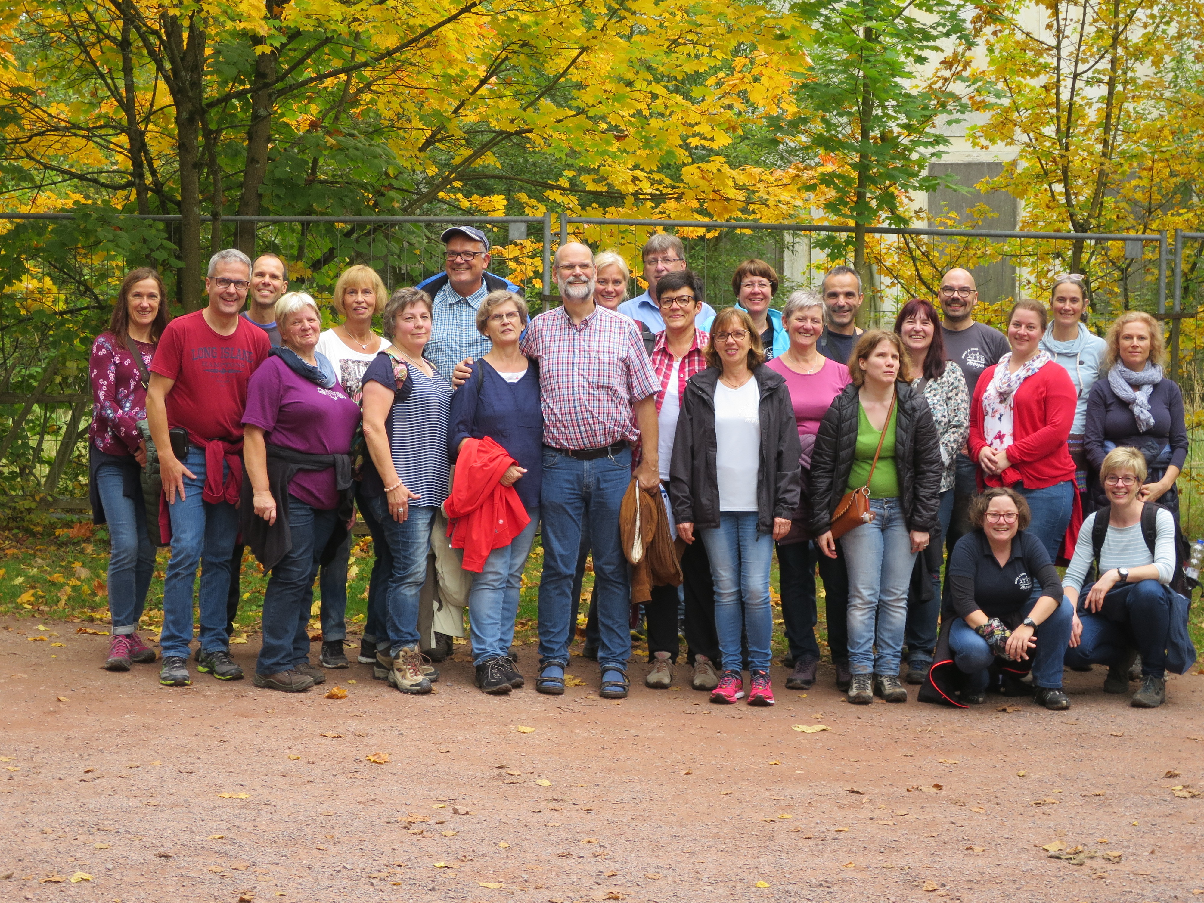 Moya-Chor, immer gut gelaunt "on Tour". (Foto: Matthias Pfister)