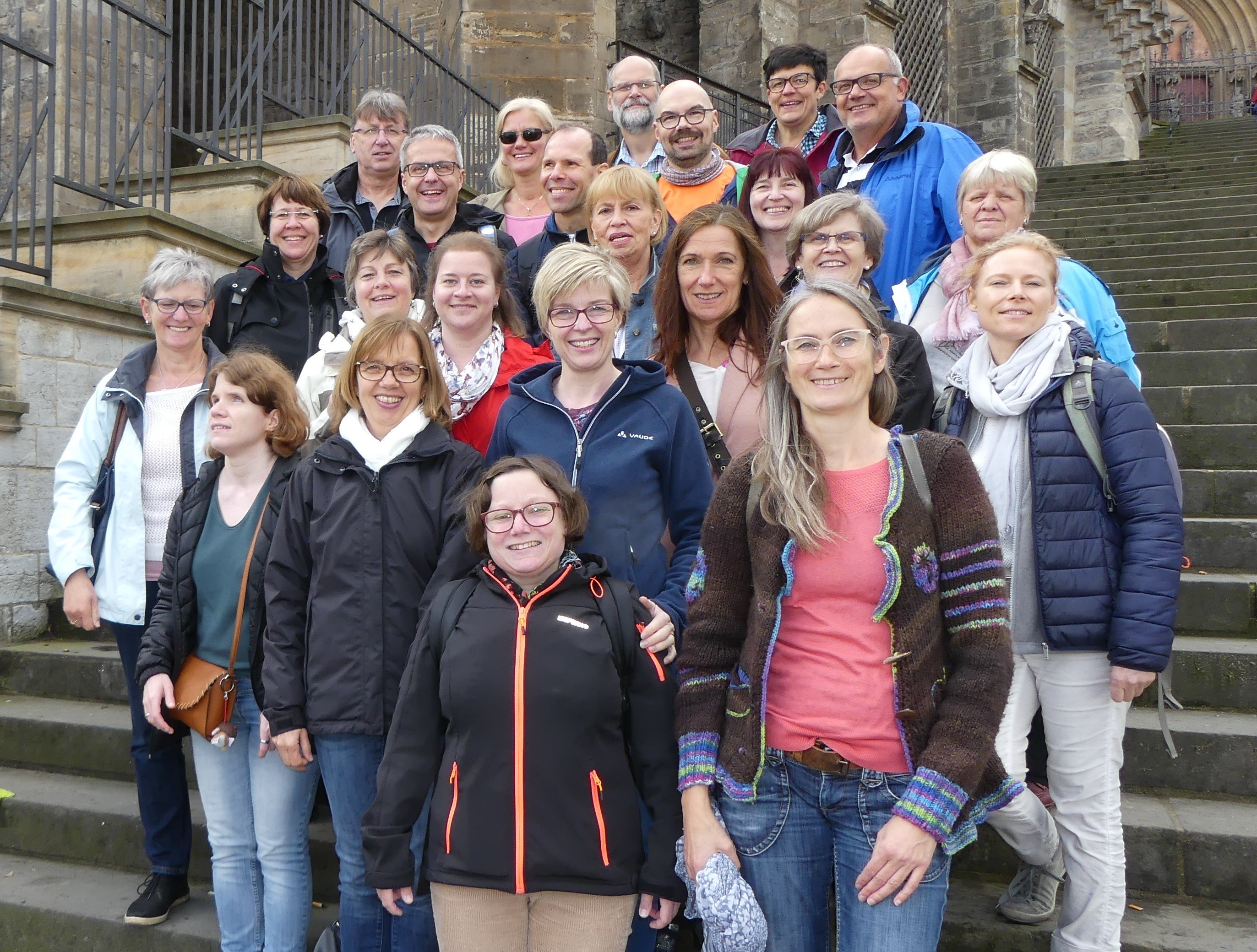 Moya-Chor "on Tour" in Erfurt. (Foto: Matthias Pfister)