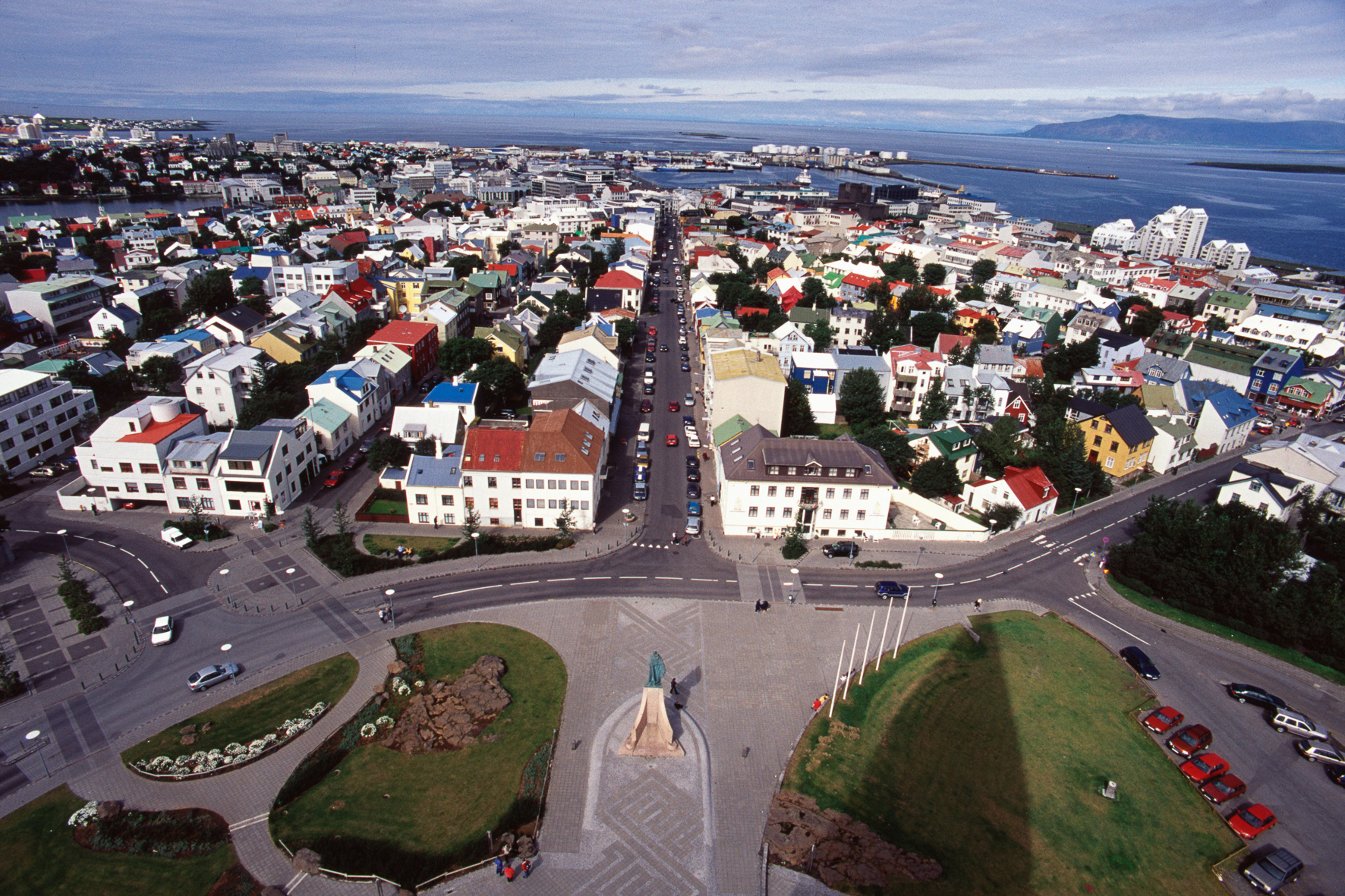 Reykjavik, Hauptstadt, Island, DŠcher, HŠuser