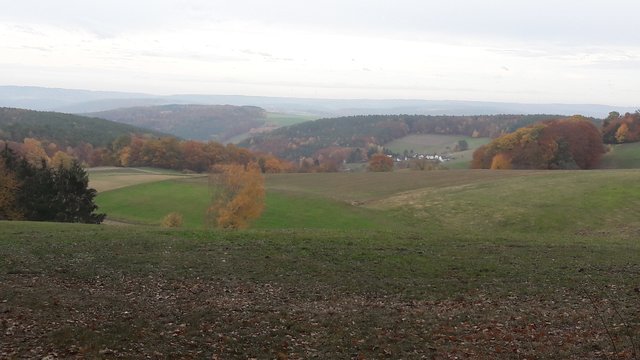 Herrliche Ausblicke auf den Odenwald