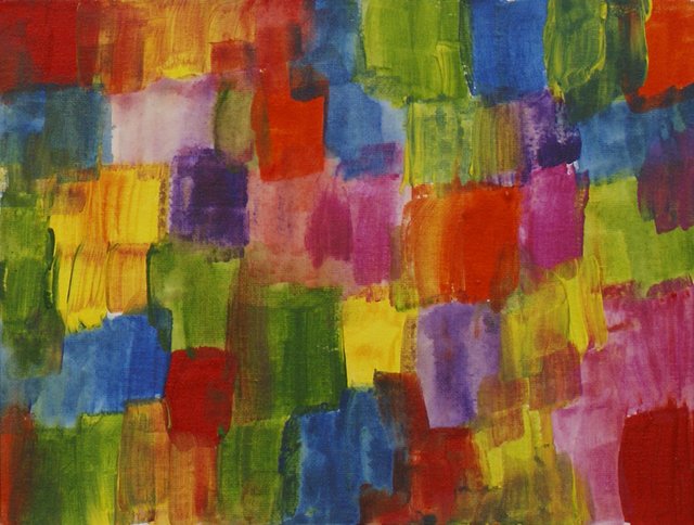Klein und bunt.
