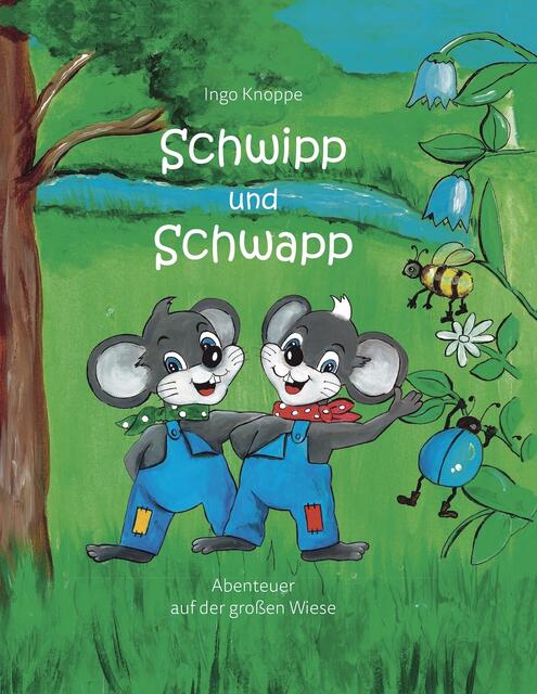 Das Buchcover weist schon auf die lustigen Geschichten der Mäusebrüder hin.