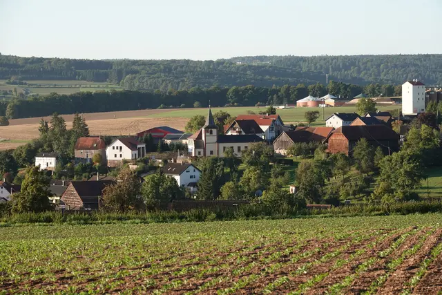 Blick auf Heppdiel