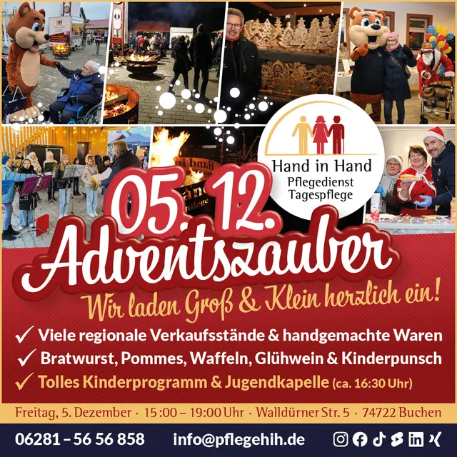 Foto: (c) Ambulanter Pflegedienst Hand in Hand GmbH