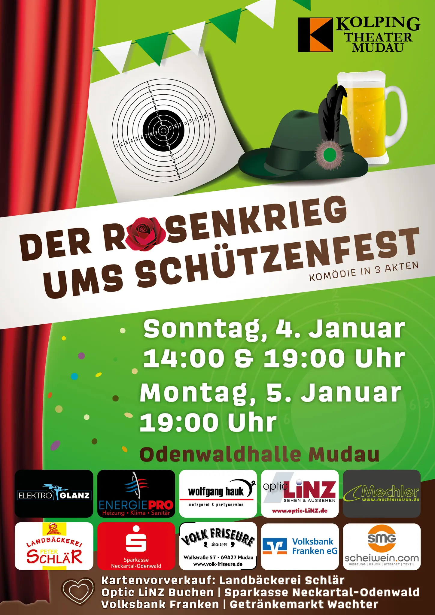 Der Rosenkrieg ums Schützenfest - Mudau