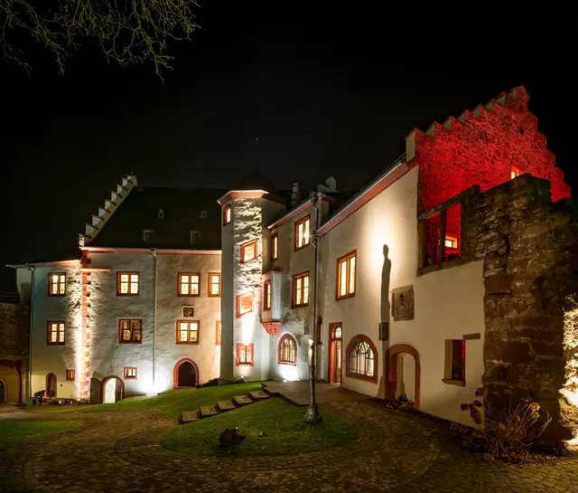 Taschenlampenführung Mildenburg | Foto: Bernd Ullrich