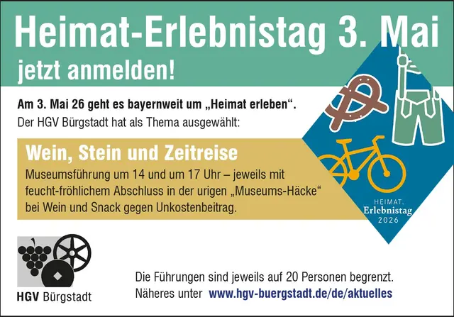 Herzlich willkommen zum Heimat.Erlebnistag | Foto: Otto Reichert