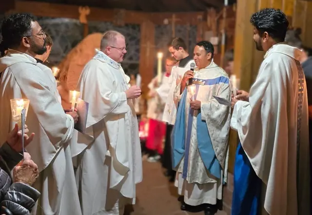 Fatimafeier vom 13. Sept. an der Muttergottes-Kapelle