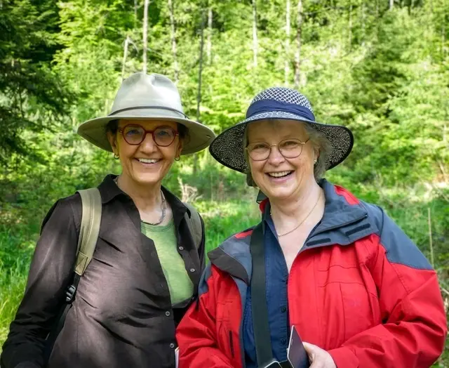 Arbeit im und für den Wald -das macht auch Frauen Spaß! | Foto: Katja Sander 