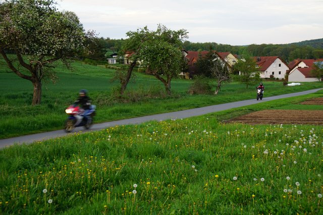 Auf Tour im Odenwald.