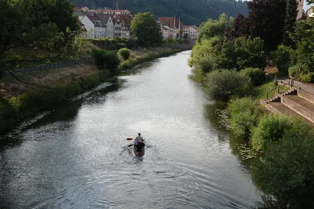 Auf der Tauber unterwegs