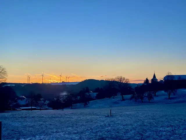 Bei minus sieben Grad Celsius 