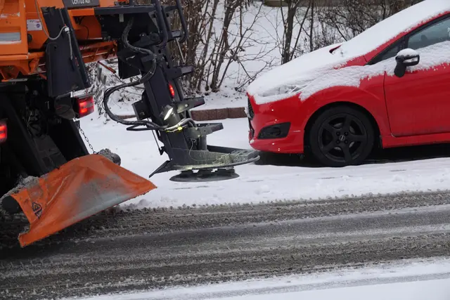 Ein Lob an den Winterdienst. Gesehen in Eichenbühl-Heppdiel.  